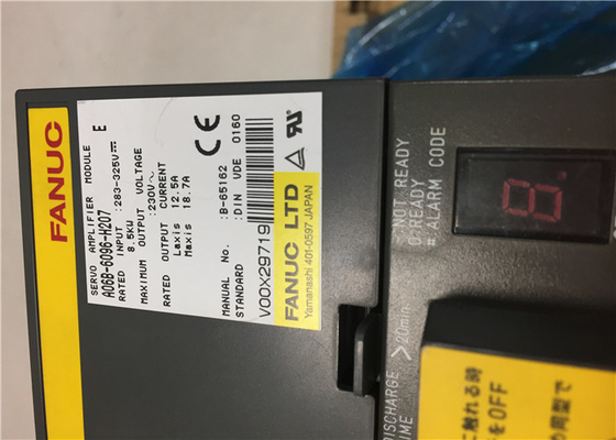 El amplificador servo de A06B-6096-H207 Fanuc conduce 2 AXIS 12.5/18.7AMP 230V 8.5KW
