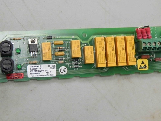 EMERSON CL6886X1-A1 12P0269X012 PANEL DE TERMINALES ANALÓGICO, NUEVO Y ORIGINAL.