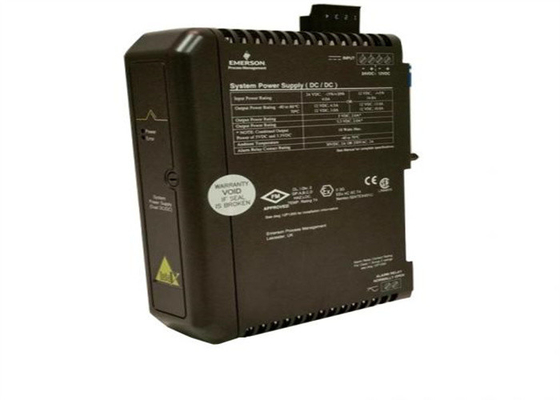 KJ1501X1-BC1 12P2186X032 VE5008 | Módulo de fuente de alimentación redundante de CC dual del sistema Delta V de EMERSON