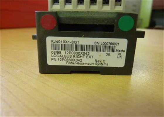 Módulo de fuente de alimentación redundante de extensión derecha de bus local Emerson DeltaV KJ4010X1-BG1 12P0830X042