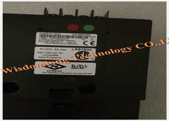 Emerson DeltaV KJ4001X1-BA2 12P1562X012 2 WIDE CARRIER W/RED Módulo de fuente de alimentación