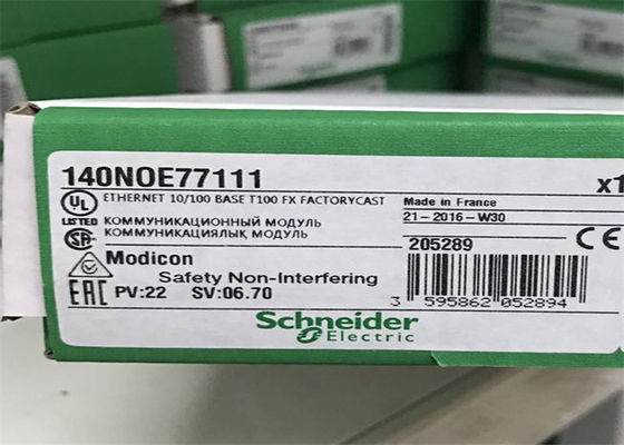 Schneider Modicon Quantum PLC 140NOE77111 MÓDULO TCP/IP DE RED ETHERNET