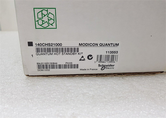Schneider Modicon Quantum PLC 140CHS21000 KIT DE ESPERA CALIENTE EXCEDENTE RECONSTRUIDO