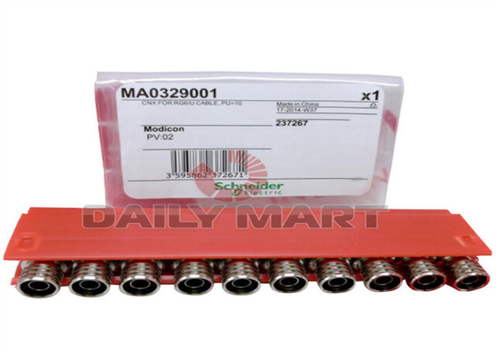 Schneider MA0329001 Modicon Quantum PLC CONECTOR SET CASSETTE W/BOOTS (B)