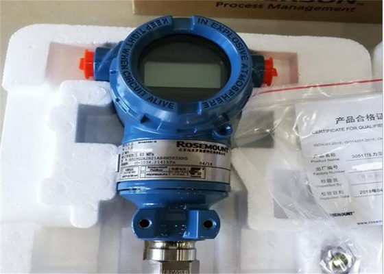 Transmisor de presión manométrica en línea Rosemount 3051T 3051TG1A2B21A –14,7 a 30 psi
