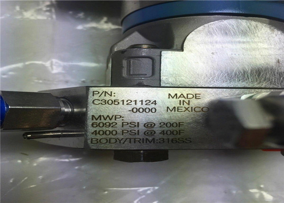 Transmisor de presión diferencial coplanar de Rosemount 3051CD4A02A1AB1H2L4M5 de 300 a 300PSI