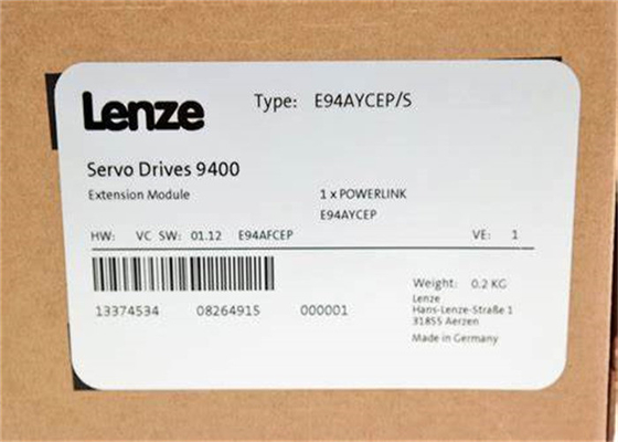 Lenze E94AYCEP SERVO DRIVE 9400 MÓDULOS DE EXTENSIÓN ETH POWERLINK MÓDULO MN/CN