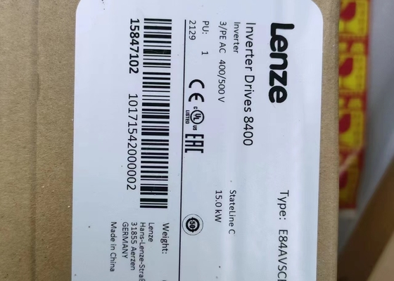 E84AVSCE1534VB0 Lenze VFD Convertidor de frecuencia 15.0KW 8400 series