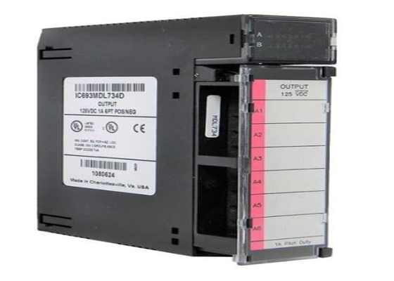 El módulo GE FANUC IC693MDL734 es un módulo GE FANUC de 6 puntos de entrada y salida de la serie 90-30 PLCS.