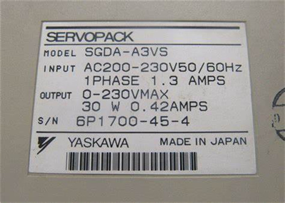 Yaskawa SGDA-A3VS Servo Drives Serie Sigma Nuevo y original