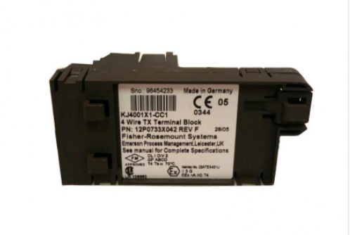 Emerson DeltaV KJ4001X1-BA1 12P0679X022 Módulo de fuente de alimentación redundante de portador de 2 ranuras