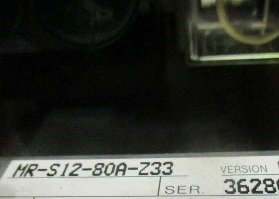 Mitsubishi MR-S12-80A-Z33 SERVO DRIVE SERVO AMP AC SERVO DRIVE TARJETA OPCIONAL DE 2 EJES
