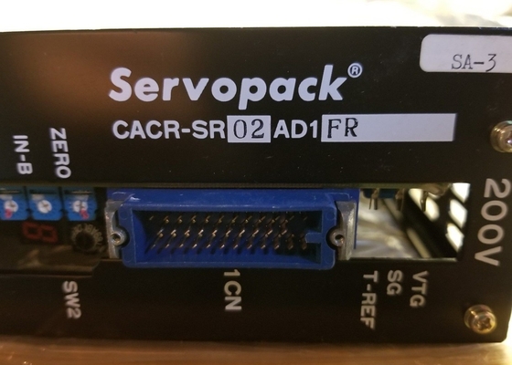 Yaskawa CACR-SR02-AD1-FR Nuevo equipo del servomotor 200V Voltado