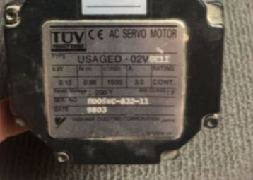 YASKAWA USAGED-02VBE11 Motores Servomotor CA 0.15KW 3A 200V EU Automation