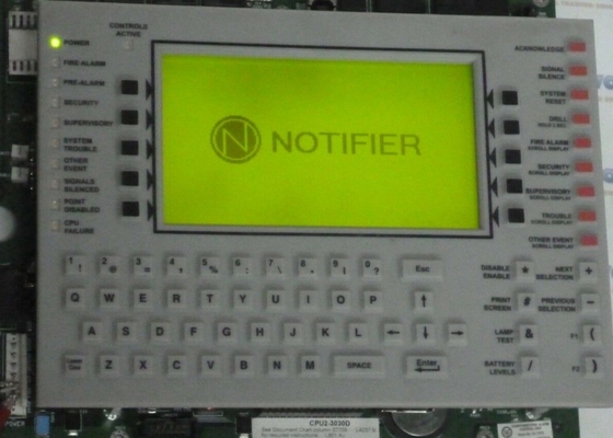 Línea de señales del panel de control 1-10 la alarma de incendio de CPU-3030D circuitos Honeywell