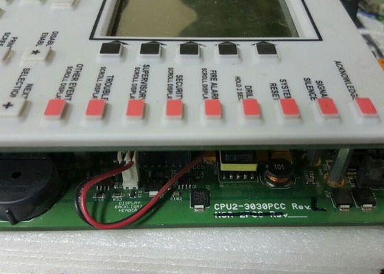 Línea de señales del panel de control 1-10 la alarma de incendio de CPU-3030D circuitos Honeywell