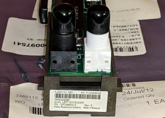 Suplemento izquierdo dual 8 amperio 12,6 VDC Localbus del suplemento del cable de EMERSON KJ4001X1-NB1