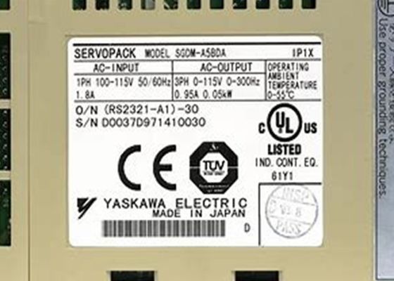 Nuevo motor de servo industrial de Yaskawa SGDM-A5BDA original