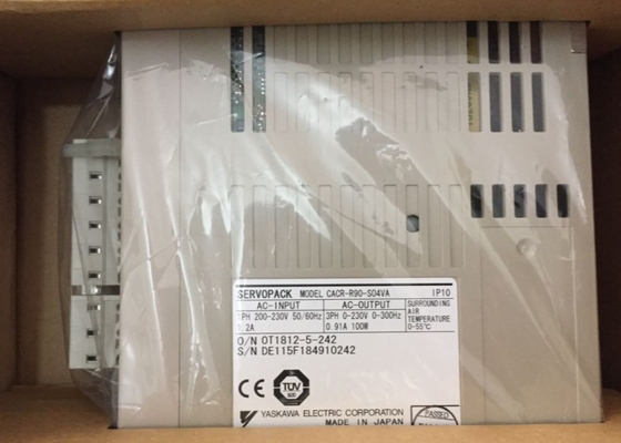 Regulador programable de la lógica del PLC de la impulsión serva 200-230V 100W de CACR-R90-S04VA YASKAWA
