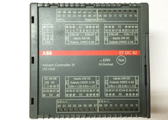 ABB 07DC92 Digitaces yo equipo del módulo GJR5252200R0101 24 V DC IP20 de O pequeño