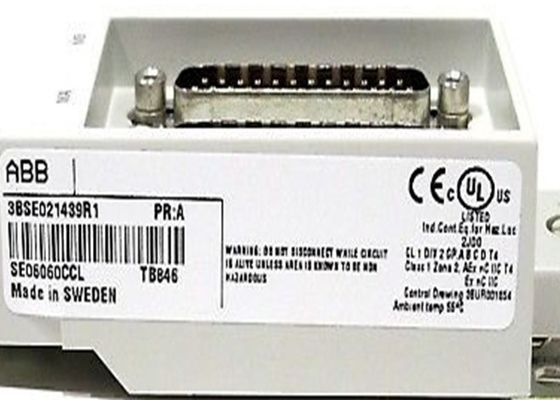 TB846 se doblan varón sub del adaptador dos D del cable de extensión de la entrada 3BSE021439R1 Modulebus de Modulebus