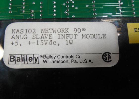Módulo entrado análogo Digital 90 15 VDC netos 4-20 mA 1 W de ABB NASI02