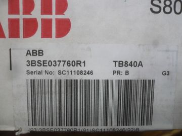 Entrada-salida del módem S800 del racimo del módulo ABB 3BSE037760R1 TB840A Modulebus de New Digital, RRPP: B