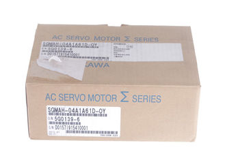 Fase el 1.27N.m de la serie 3 del motor servo E de la CA de la sigma II SGMAH-04A1A61D-OY de Yaskawa SGMAH