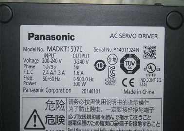 Posición Control200W MHMJ022G1U+MADKT1507E de la impulsión del motor servo 0.64NM de la CA de Panasonic