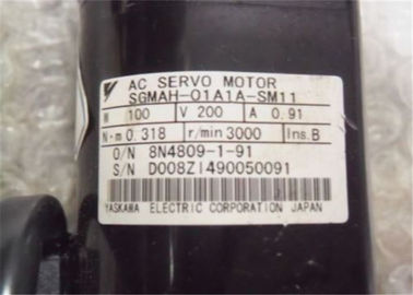 Motor servo industrial servo 200V SGMAH-01A1A-SM11 del motor 100W 0.91A de Yaskawa