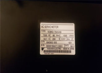 Motor servo industrial servo nuevo y original del motor 7500W SGMG-75ASAB de la CA