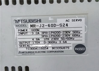CA industrial MR-J2-70D-S24 servo de 3Phase 700W Mitsubishi 200-230 VAC