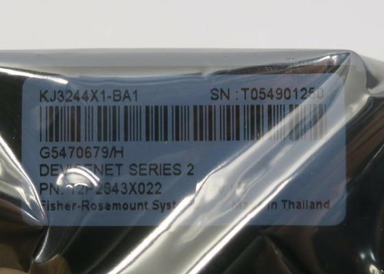 Tarjeta del módulo 12P2843X052 DeviceNet de Fisher Rosemount Emerson KJ3244X1-BA1 Deltav NUEVA