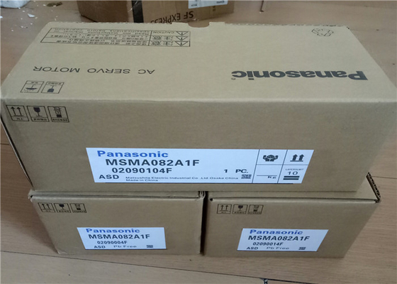 Conductor del motor servo de la CA de MSMA082A1F Panasonic MSD Minas los 3000r/m, 0.75kw, 200Hz, 116V,