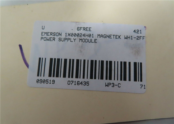Módulo de entrada análoga del módulo de entrada del PLC de Emerson Westinghouse 1X00024H01