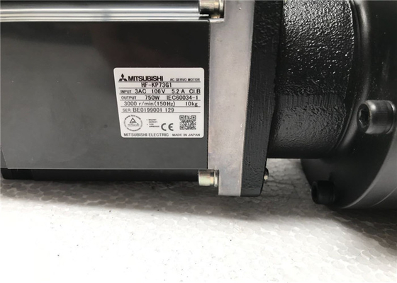 Mitsubishi HF-KP73G1 AC SERVO MOTOR 10 KG OUTPUT 750W 3000 R/MIN (150 Hz)