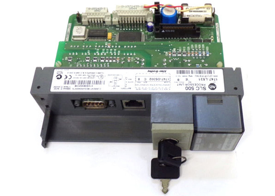 AB 1747-L531 ， SLC 5/03 Processor Module 8K Memory DH-485 And RS-232/DH-485 Ports