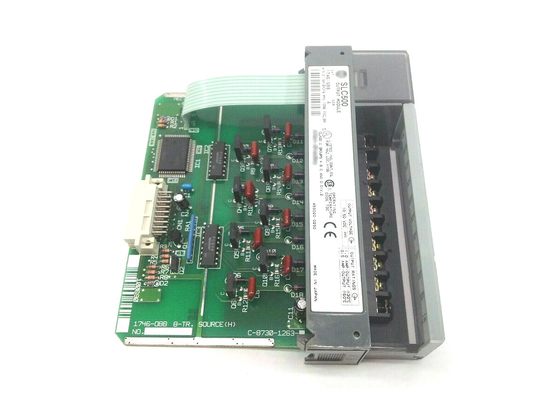 AB 1746-OB8 ， SLC 500 Digital DC Output Module ， 10-50 Volts DC Source