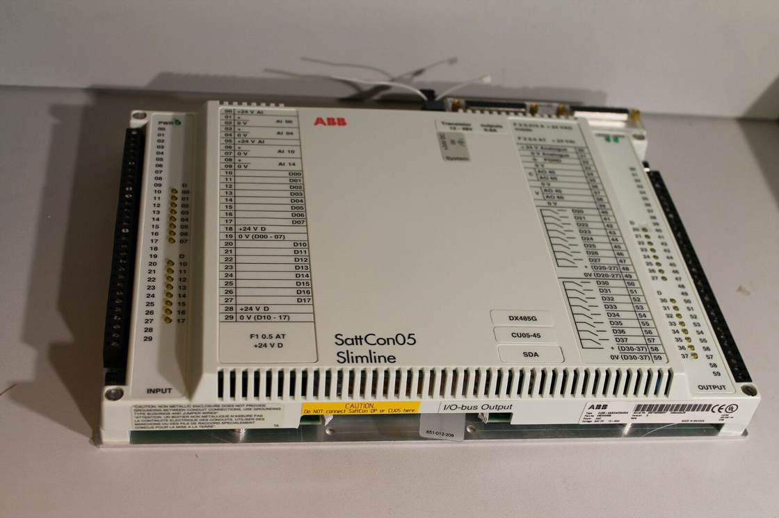CU05-45 SDA DX485G ABB Alfa Laval Satt Control CPU NUEVO PLC Procesadores