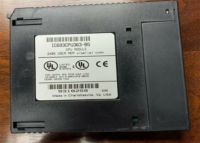 GE FANUC IC693MDL648 TÍPICA TAPOR DE ESCANACIÓN de las series 90-30 Módulo del procesador