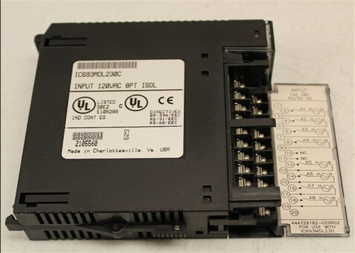 GE FANUC IC693MDL731 TÍPICA TAPOR DE ESCANACIÓN de las series 90-30 Módulo del procesador