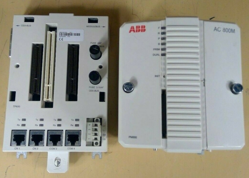 ABB de 3BSE050198R1 PM866K01 Unidad de procesador 133MHz y 64MB. 24 V DC, 4A. 0.09 ms. nuevo original.